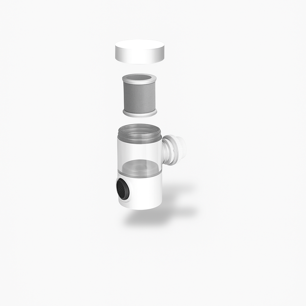 Faucet filter - Pressurized purifier for drinking water