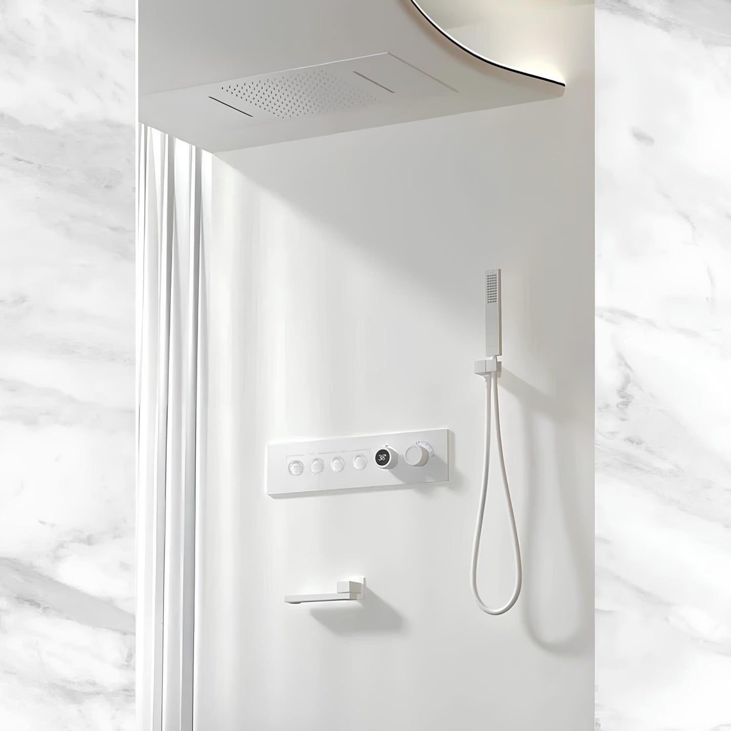 Colonne de Douche Encastrable LED