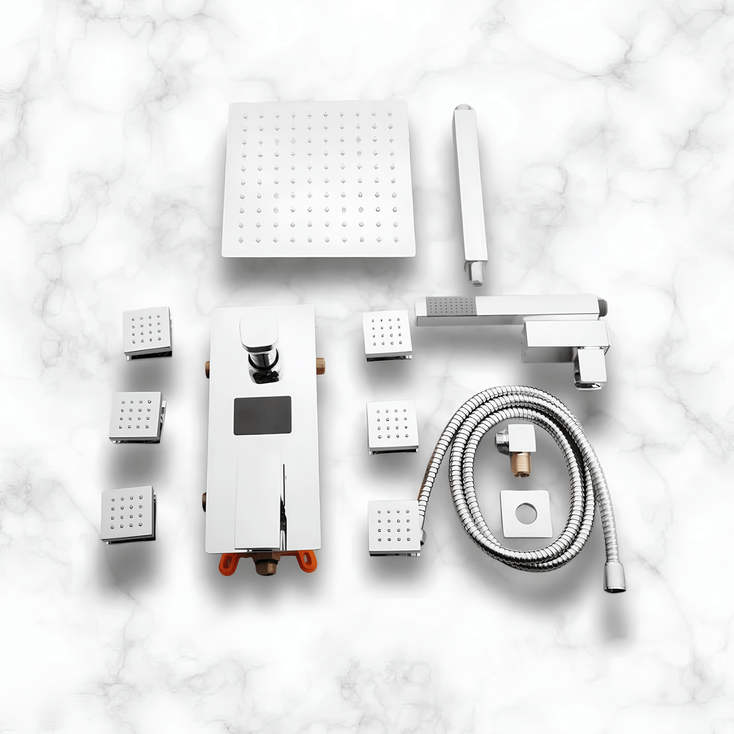 Colonne de Douche Hydromassante LED