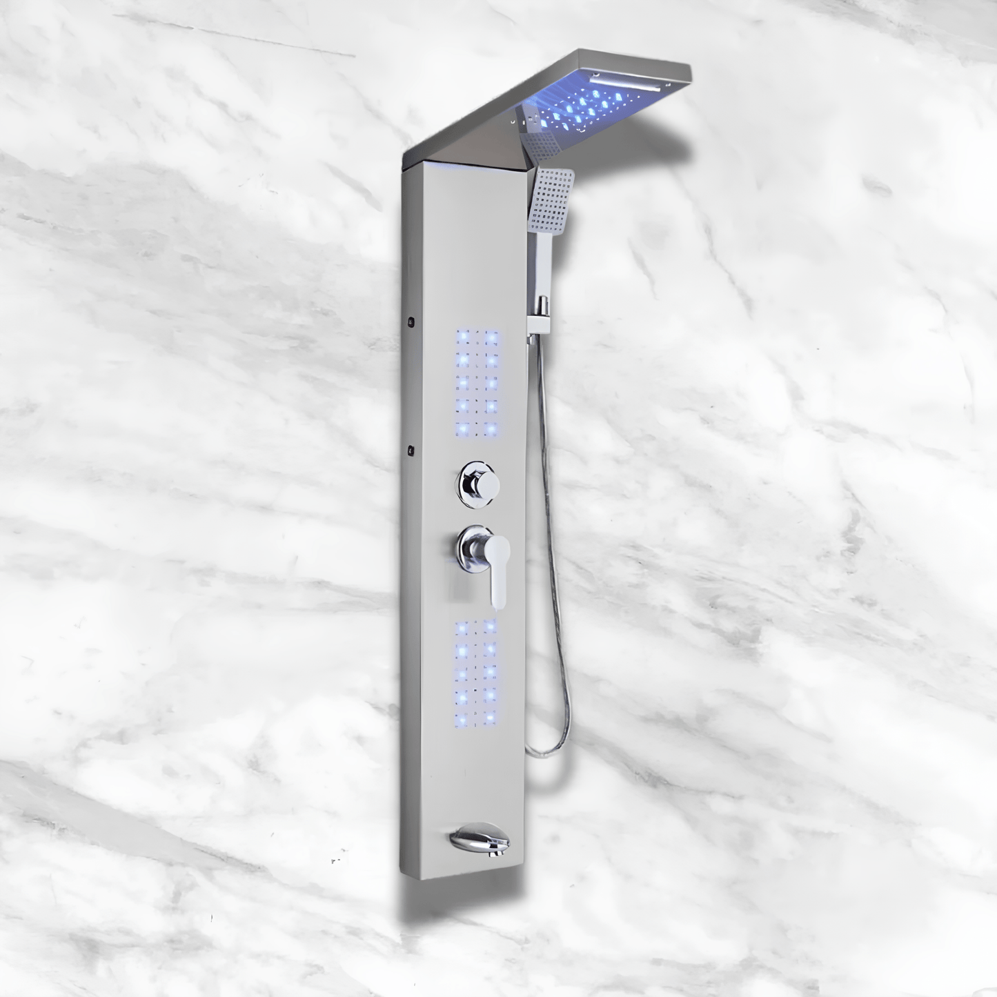 Colonne de Douche Hydromassante LED