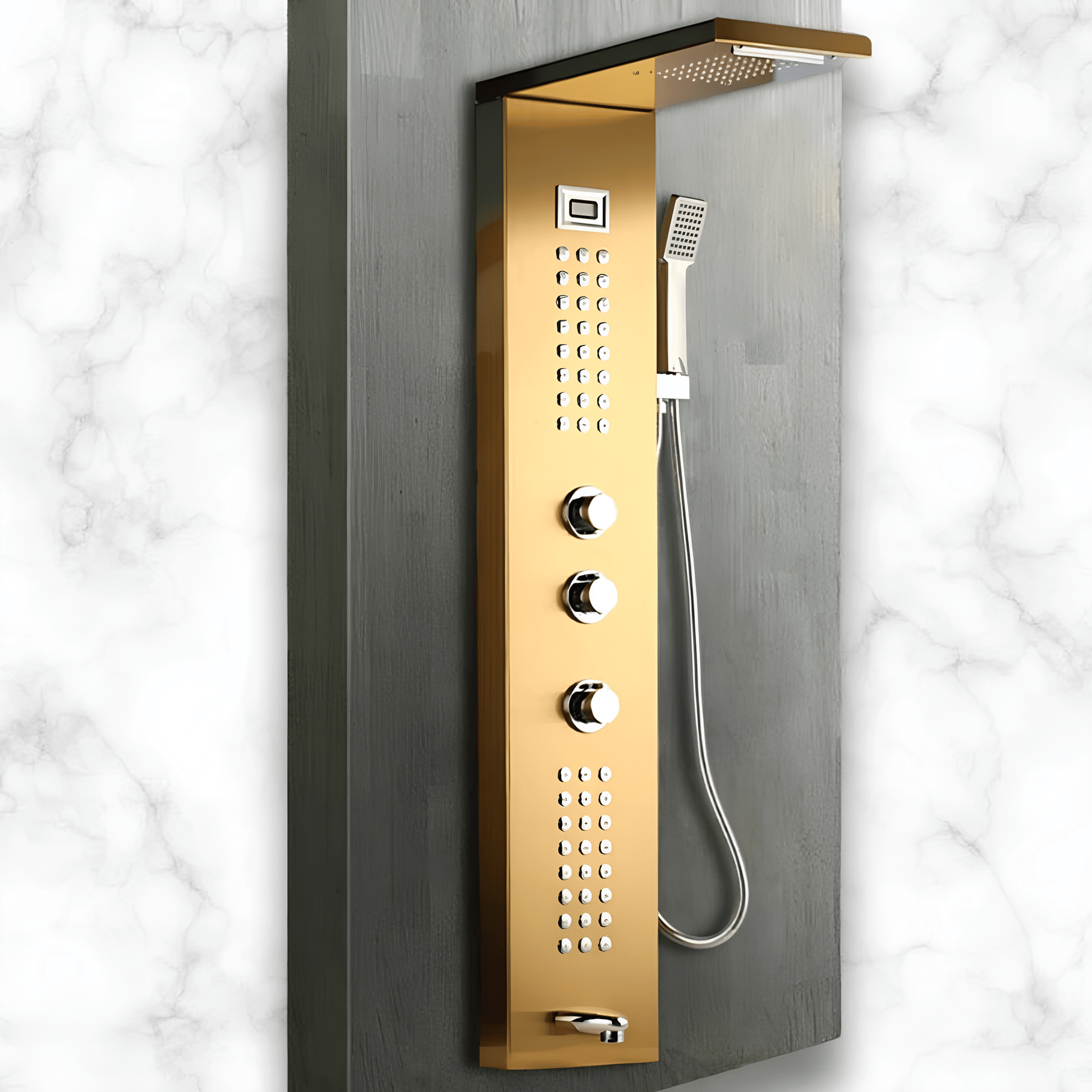 Colonne de Douche Hydromassante – Système de Massage