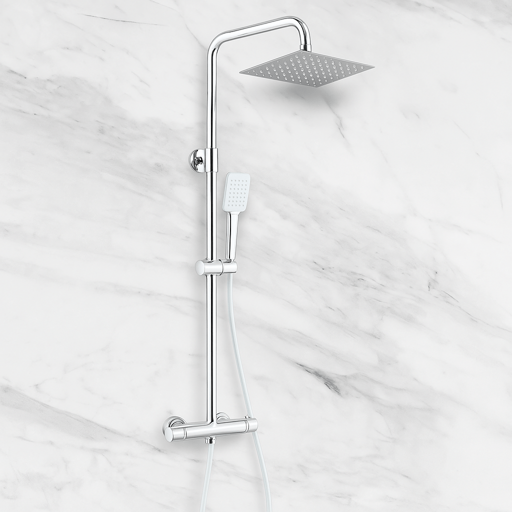 Colonne de Douche Thermostatique Chrome