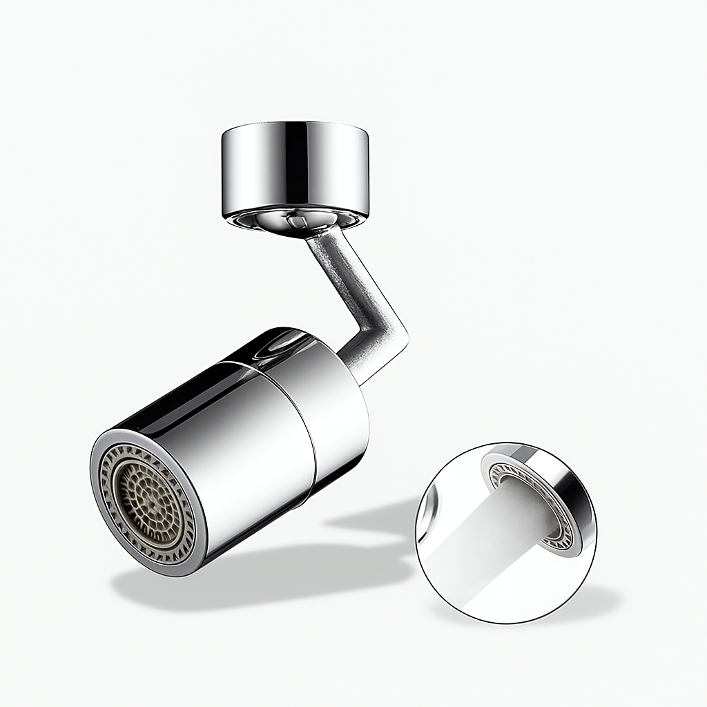 Extension robinet 1080° rotatif – Double jet adaptateur
