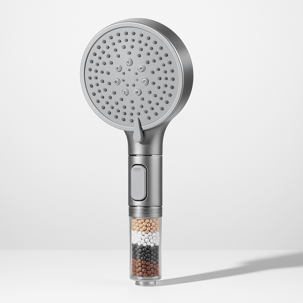 Pommeau de Douche Filtrant Anti-Calcaire
