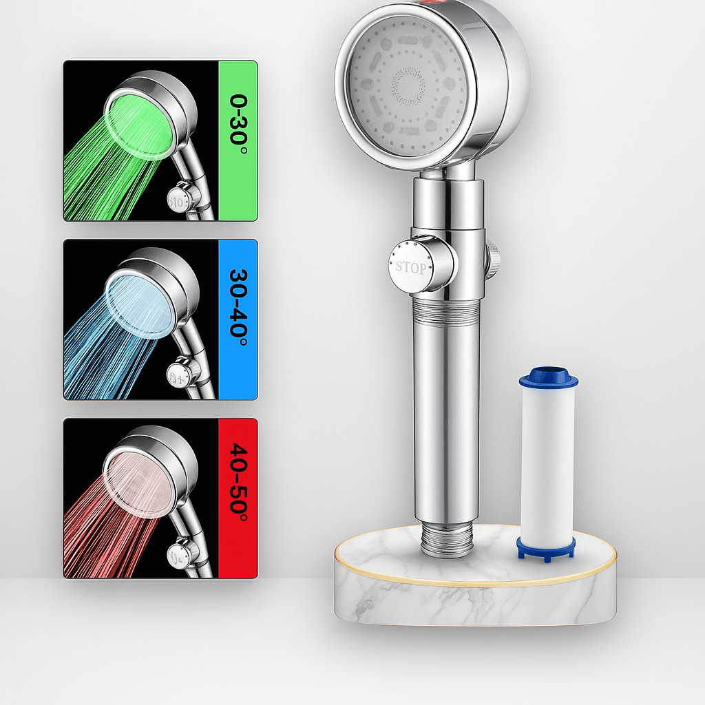 Pommeau de Douche Lumineux