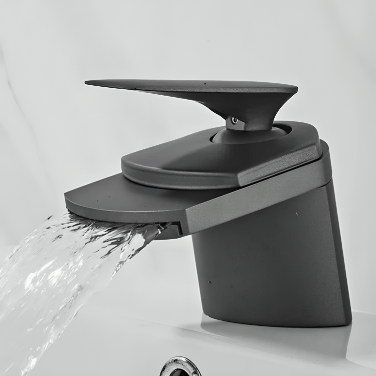 Robinet cascade doré – Robinet de lavabo en laiton poli