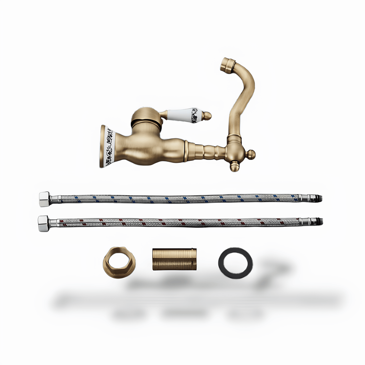 Robinet en laiton antique salle de bain