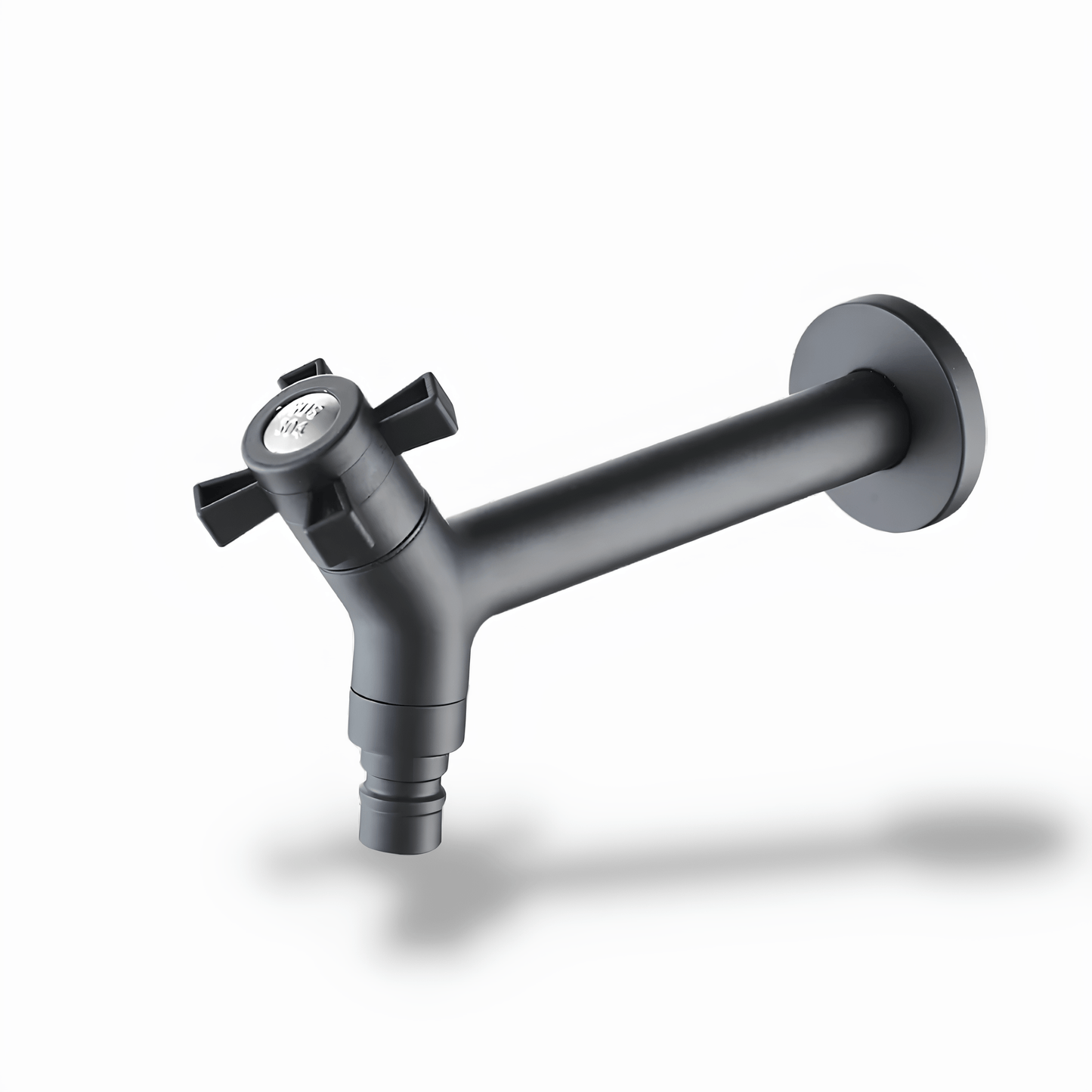 Robinet mural noir inox 304 – Machine à laver ou extérieur