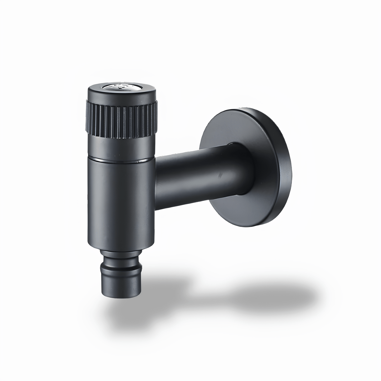 Robinet mural noir inox 304 – Machine à laver ou extérieur