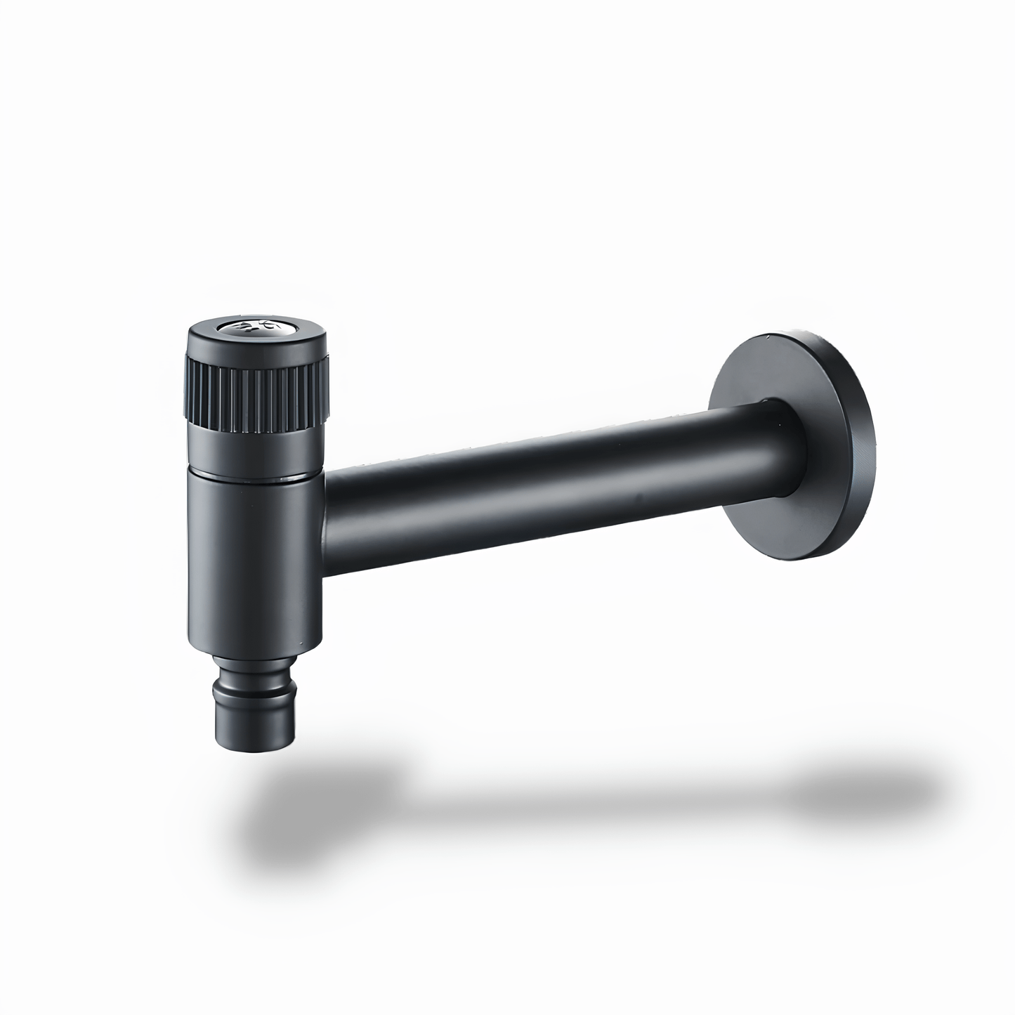 Robinet mural noir inox 304 – Machine à laver ou extérieur
