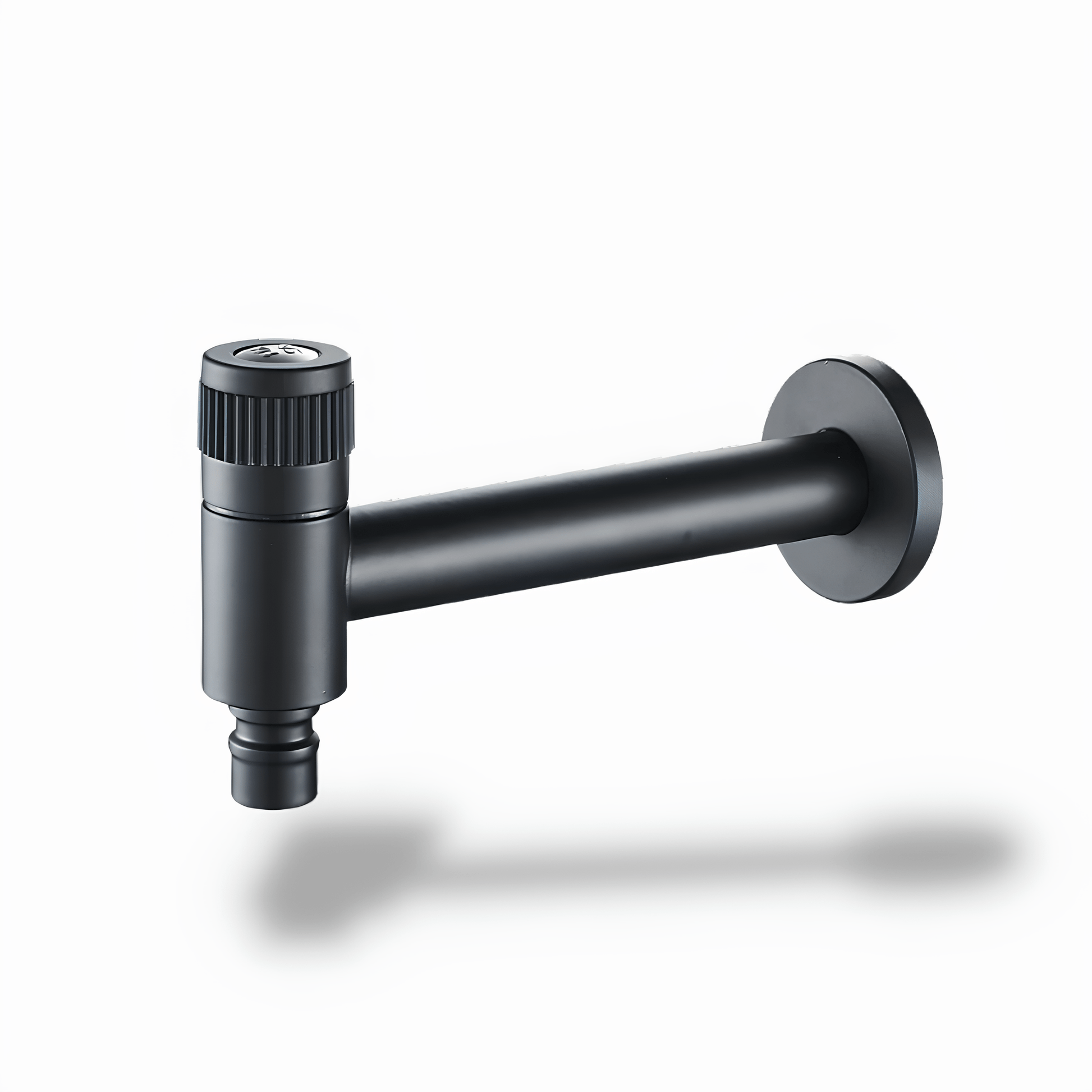 Robinet mural noir inox 304 – Machine à laver ou extérieur