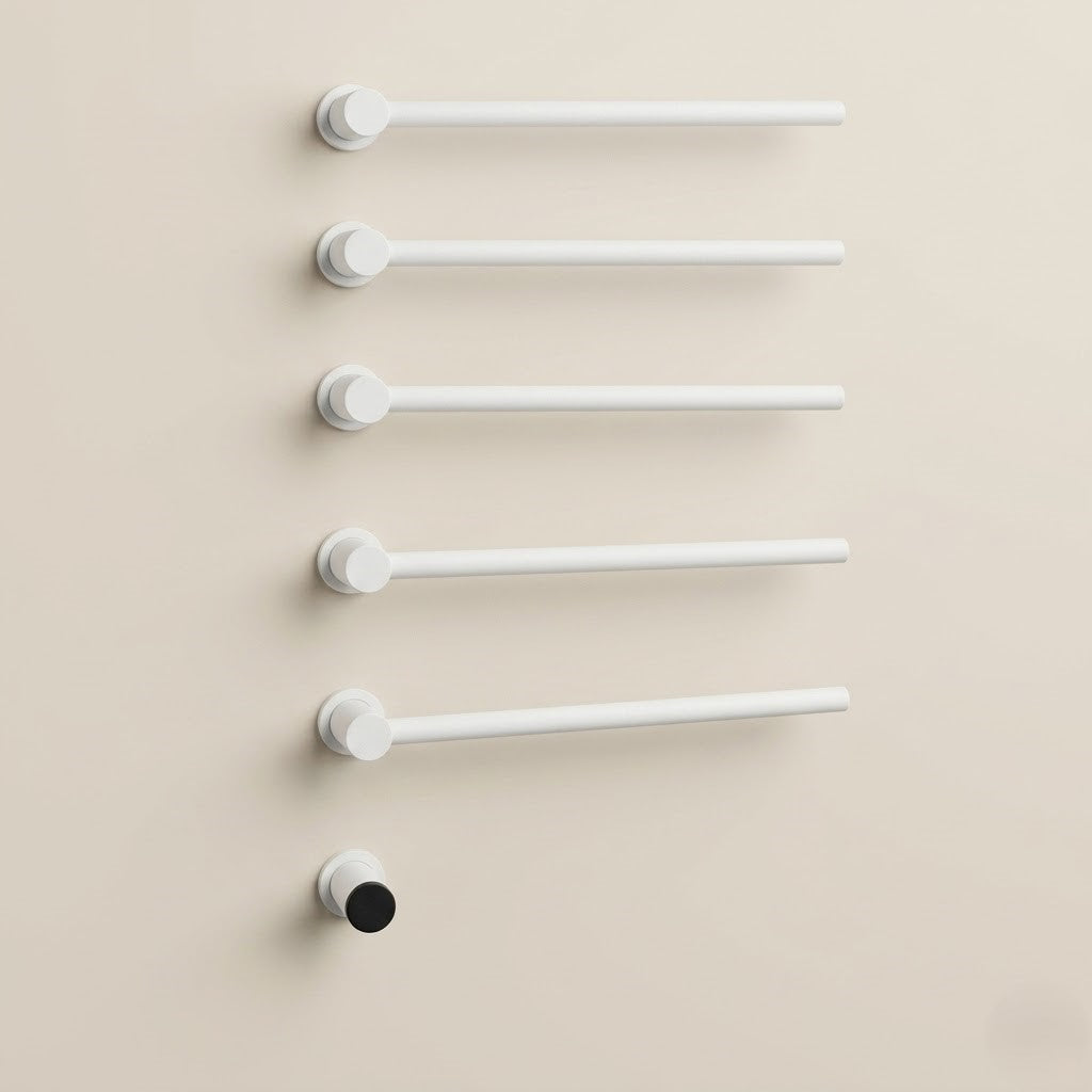 Sèche-serviette Électrique Pivotant Design en Acier Inoxydable - WiFi & Timer Intégré