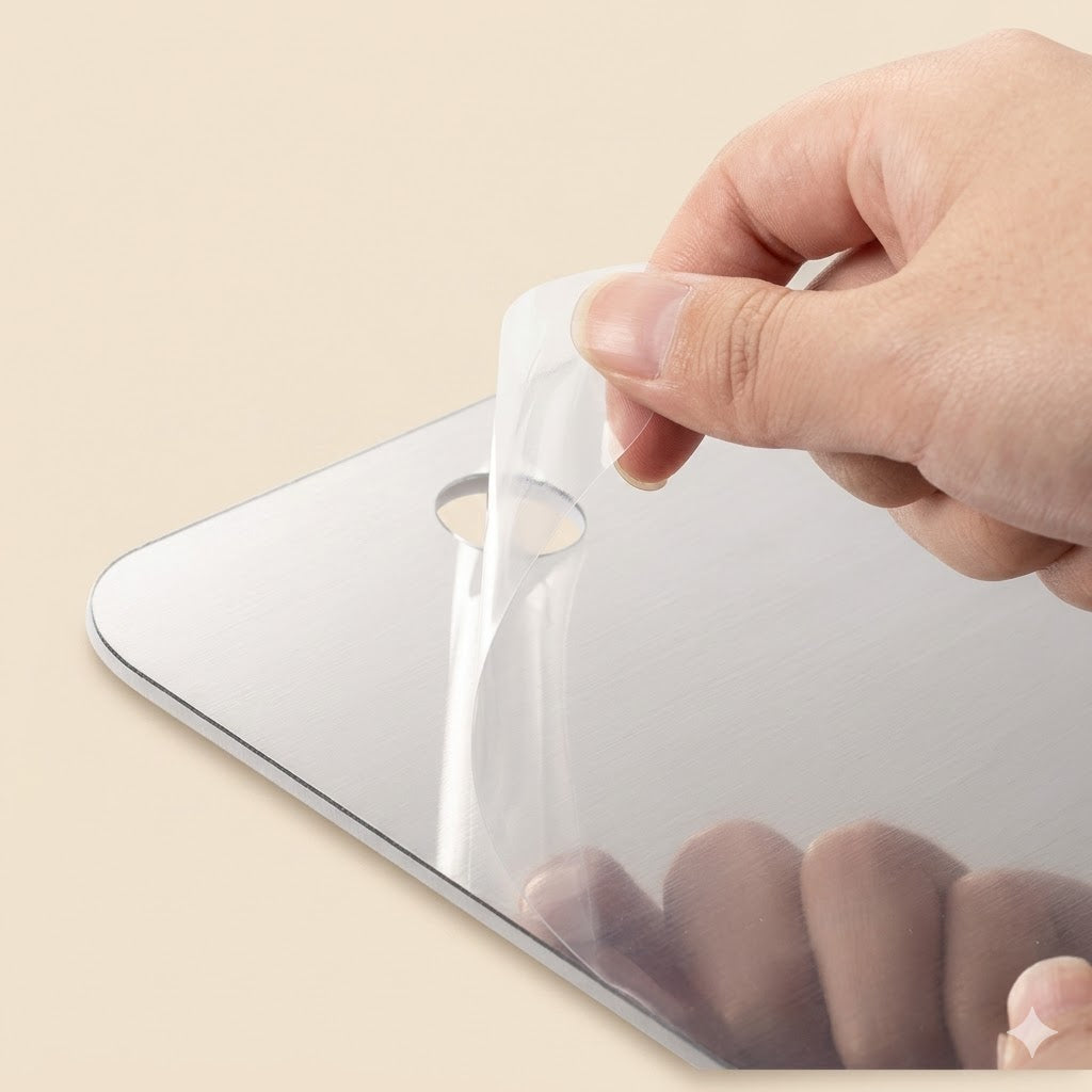 Miroir de Douche Ventouse – Rasage Facile & Vision Claire