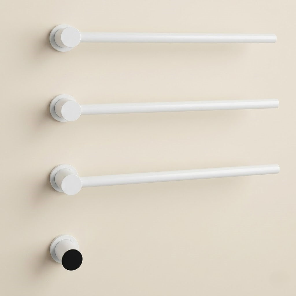 Sèche-serviette Électrique Pivotant Design en Acier Inoxydable - WiFi & Timer Intégré