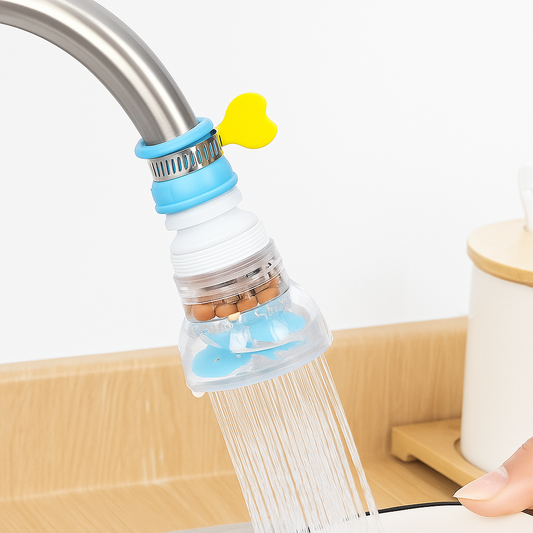Filtre eau du robinet  – extension anti-éclaboussures