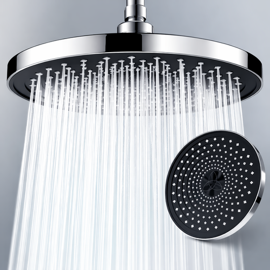 Pommeau de Douche Haute Pression 25 cm – Effet Pluie XXL & Économie d’Eau