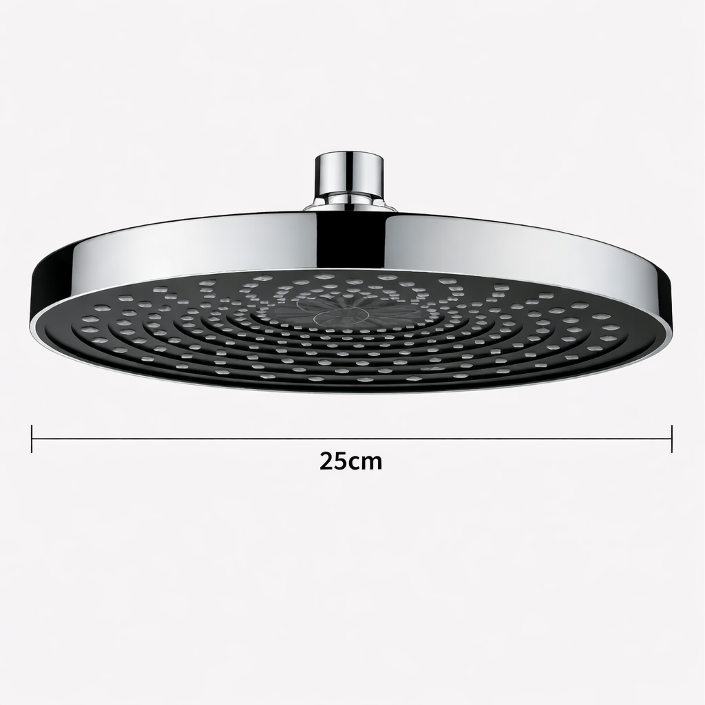 Pommeau de Douche Haute Pression 25 cm – Effet Pluie XXL & Économie d’Eau