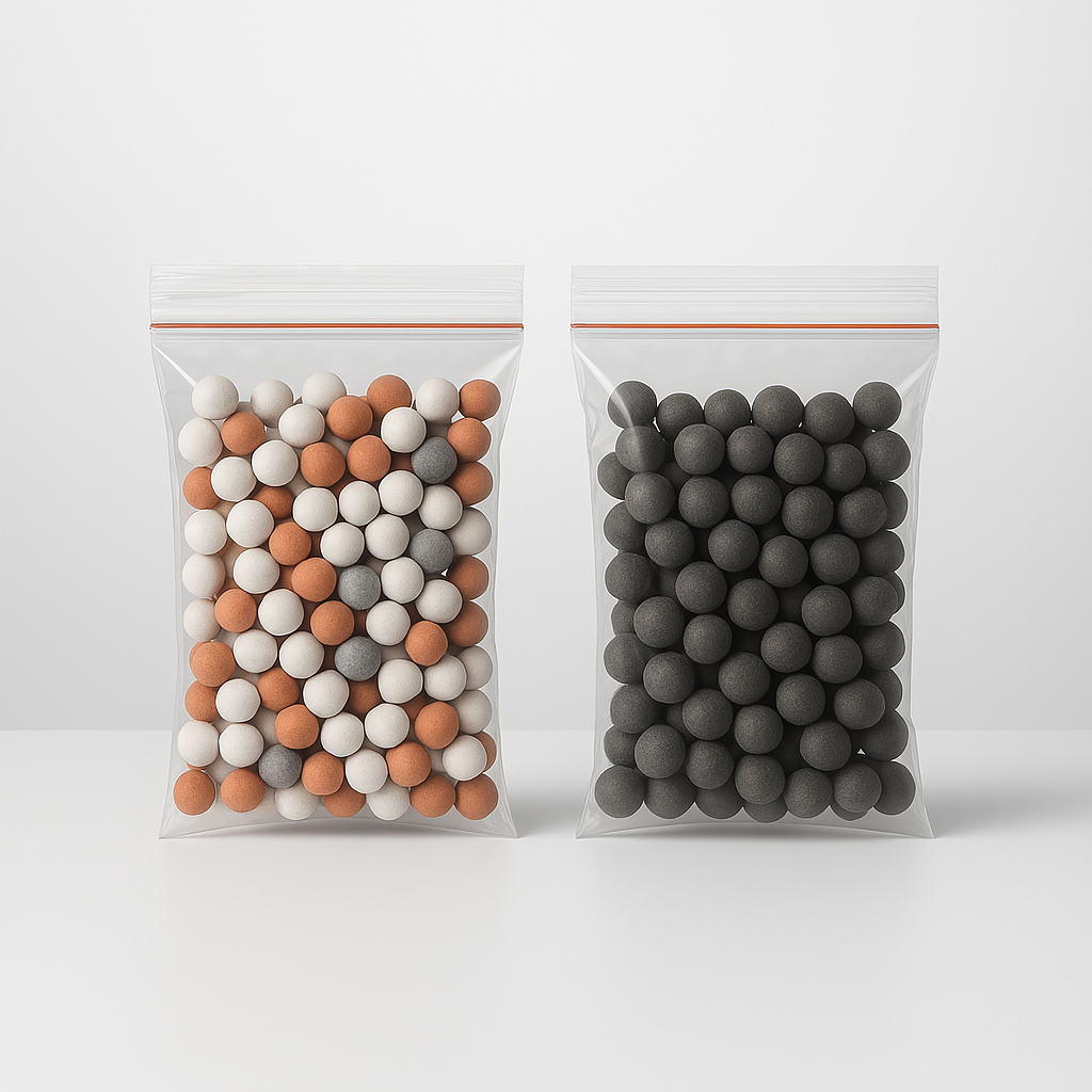 Perles Minérales de Remplacement pour Douche