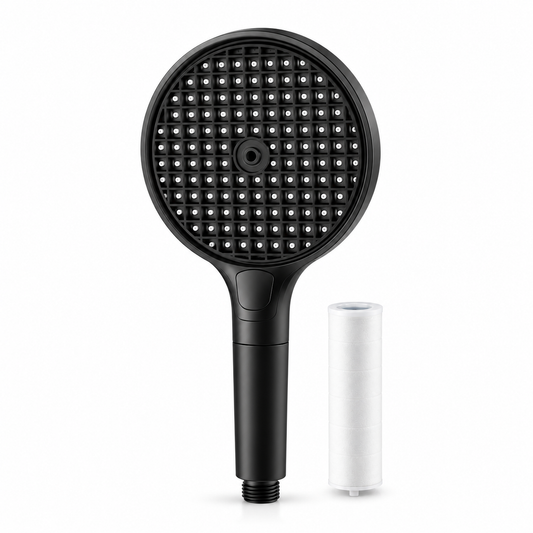 Pommeau de douche anti-calcaire haute pression – Éclat