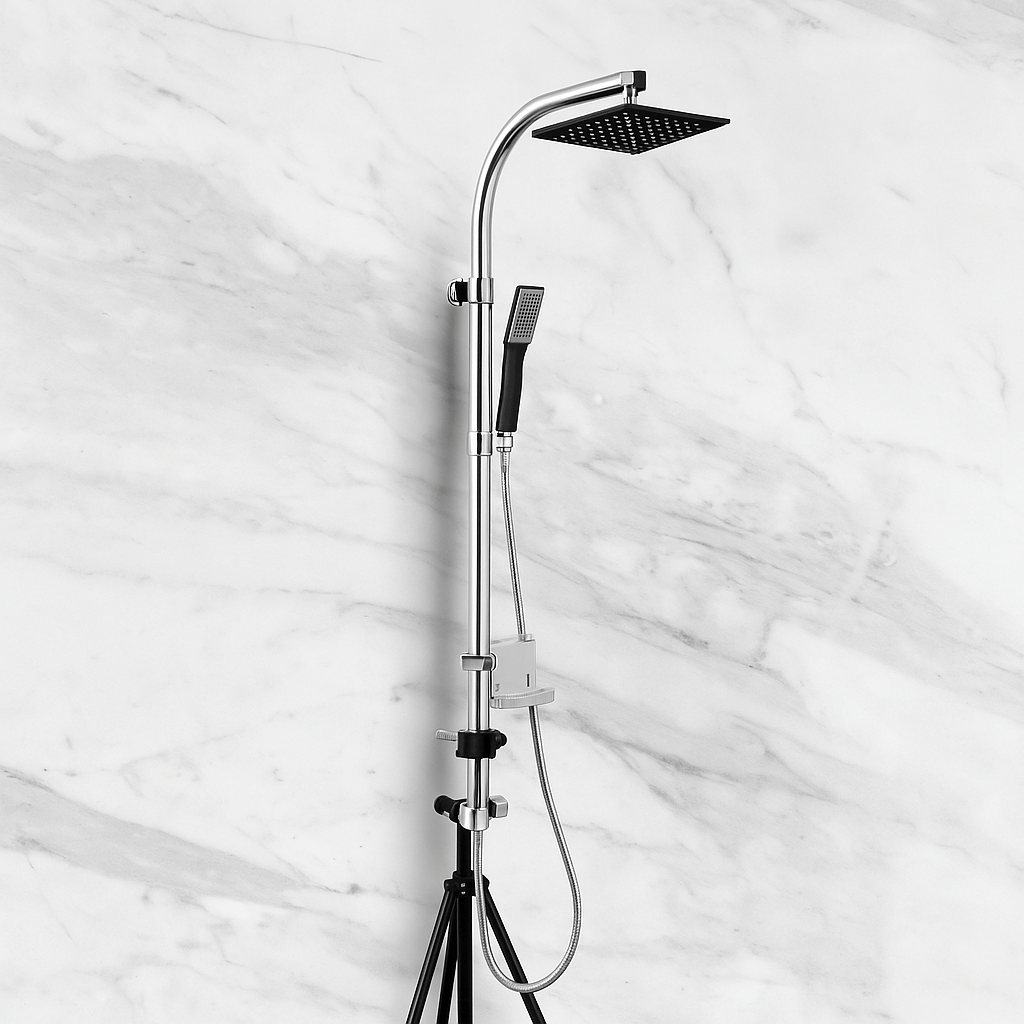 Colonne de Douche Encastrable Chrome