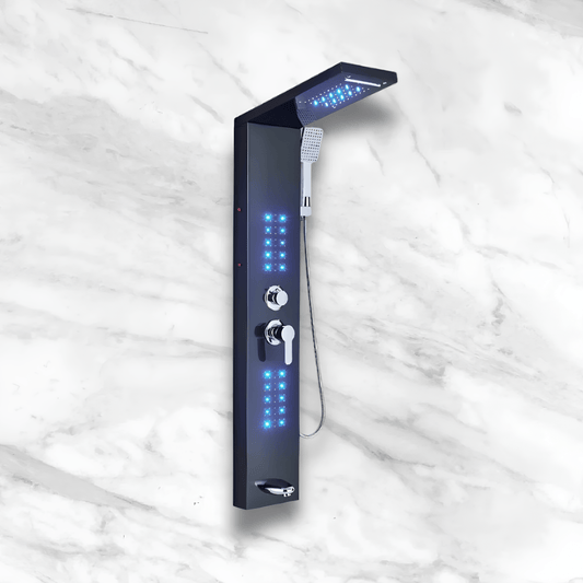 Colonne de Douche Hydromassante LED