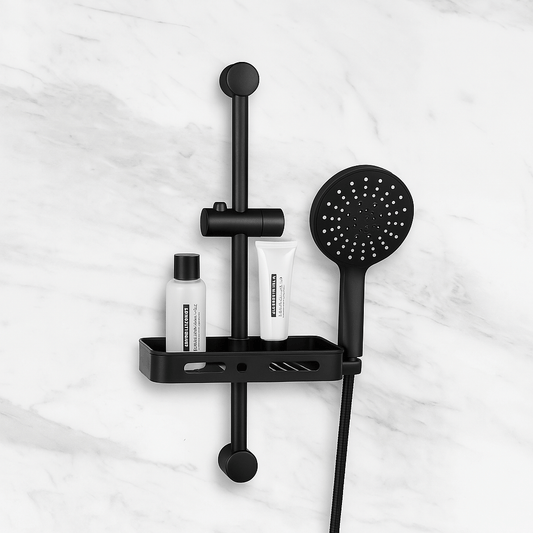 Colonne de Douche Noire Acier Inox
