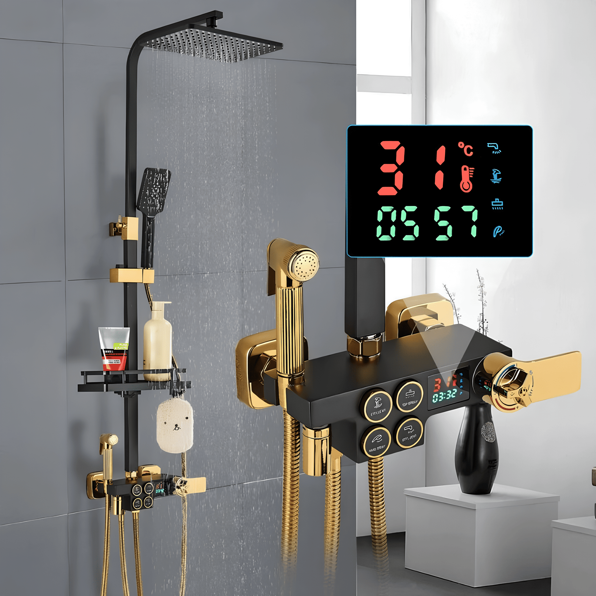 Colonne de Douche Thermostatique Digital