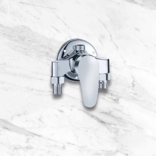 Mitigeur Colonne de Douche Zinc Chromé