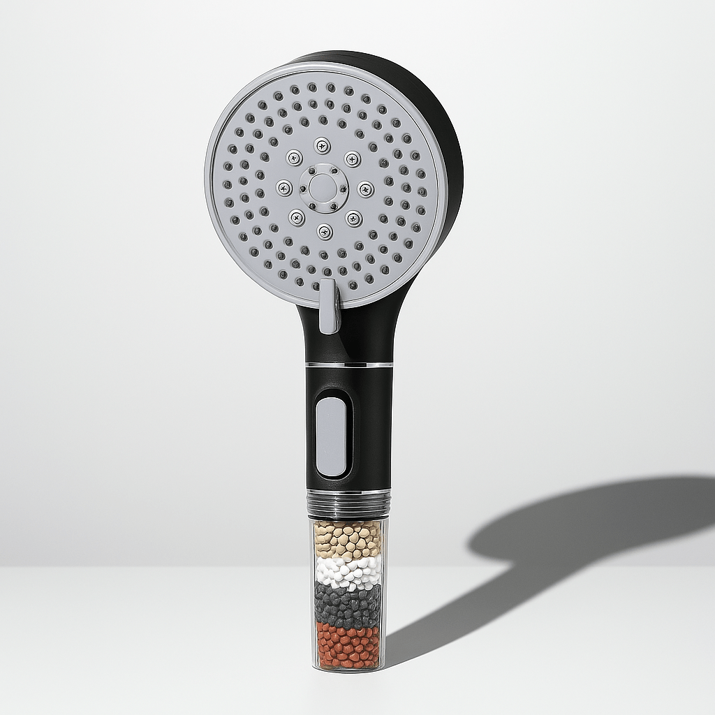 Pommeau de Douche Filtrant Anti-Calcaire