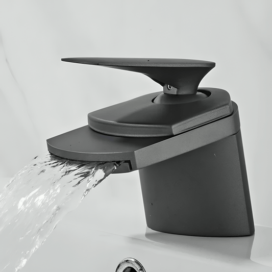 Robinet cascade doré – Robinet de lavabo en laiton poli