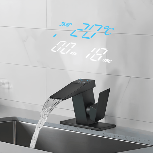 Robinet de lavabo LED température – Robinet intelligent Ferond