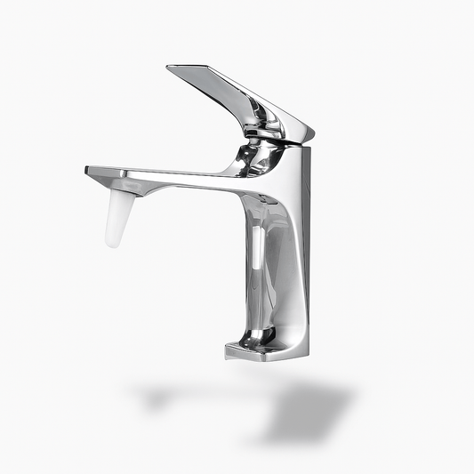 Robinet mitigeur noir lavabo – Design carré moderne