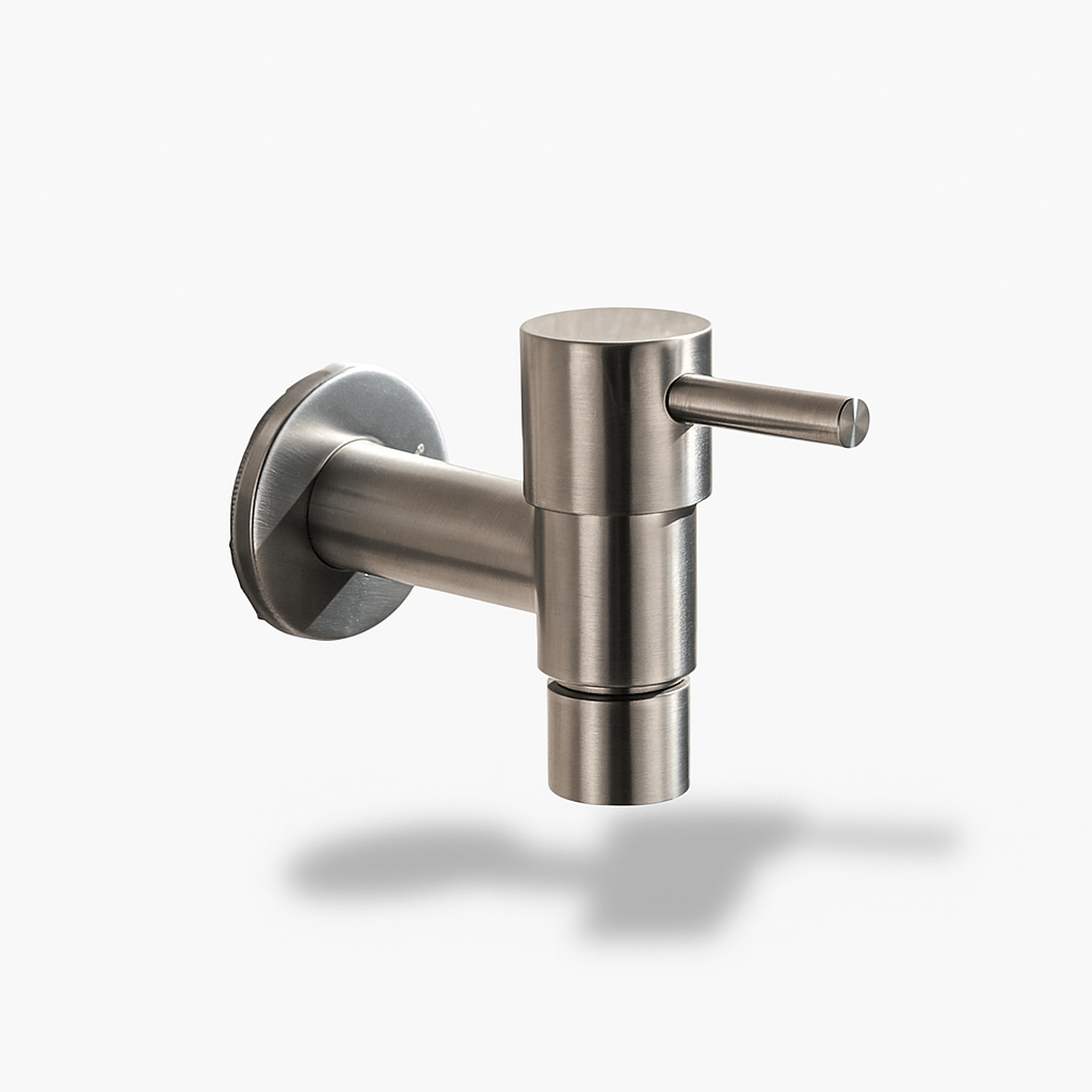 Robinet mural acier inoxydable 304 – Robinet extérieur brossé B009