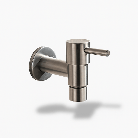 Robinet mural acier inoxydable 304 – Robinet extérieur brossé B009