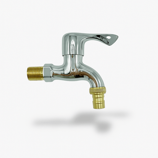Robinet mural extérieur – Plastique PPR durable & raccord rapide