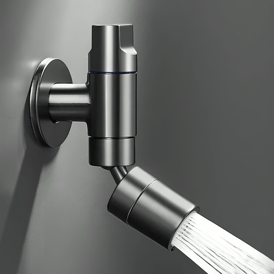 Robinet mural salle de bain – eau froide uniquement