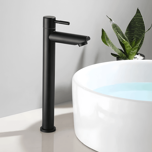 Robinet salle de bain mural – Inox 