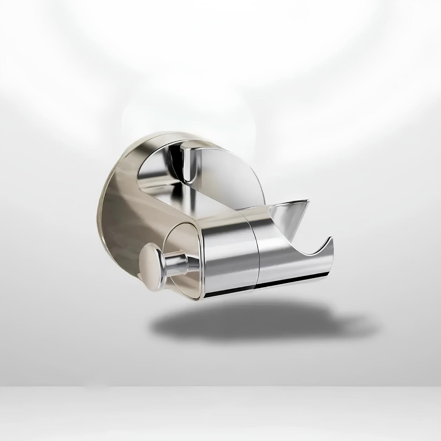 Support Pommeau de Douche 360° | Fixation Adhésive & Réglable