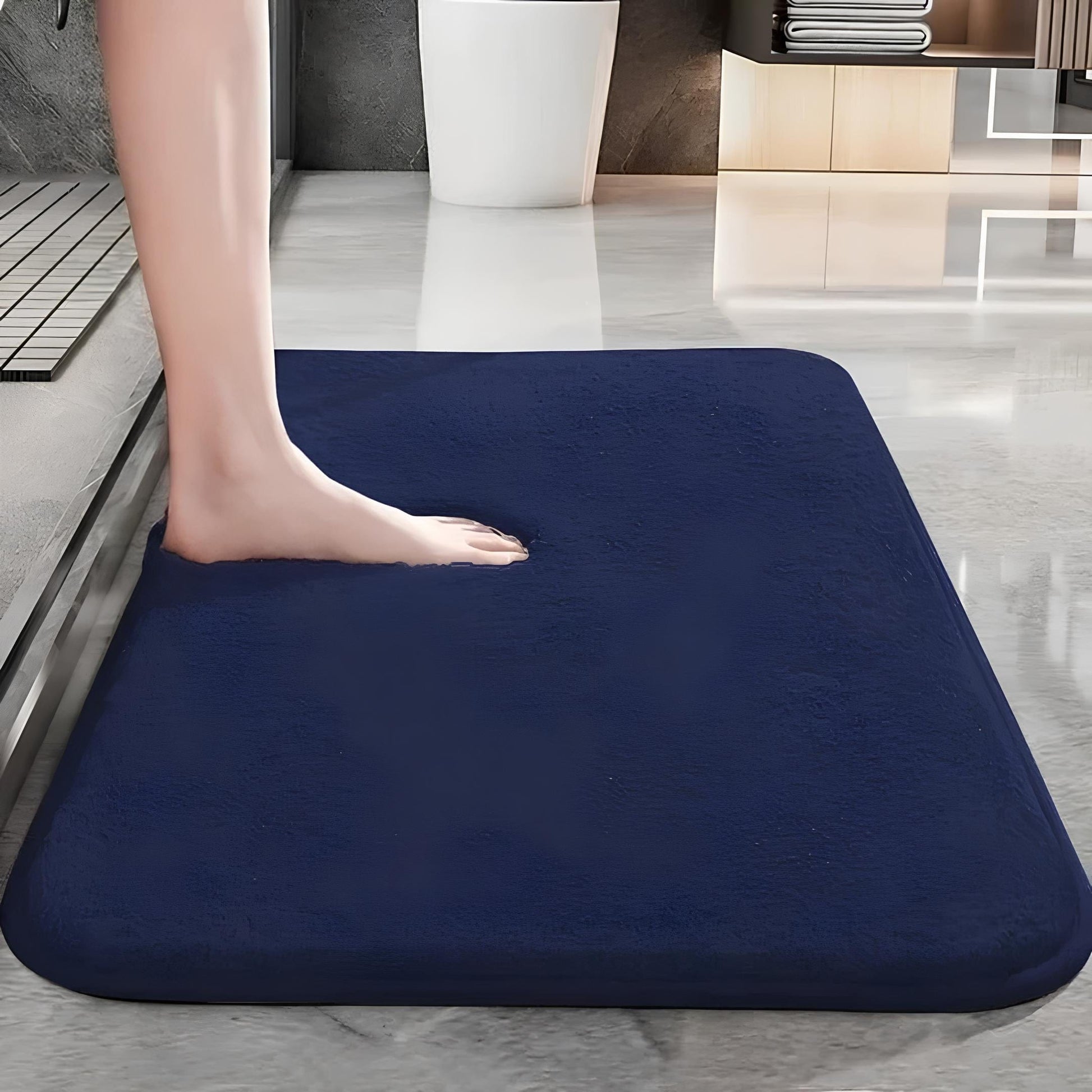 Tapis de Douche Doux – Ultra-Absorbant & Antidérapant